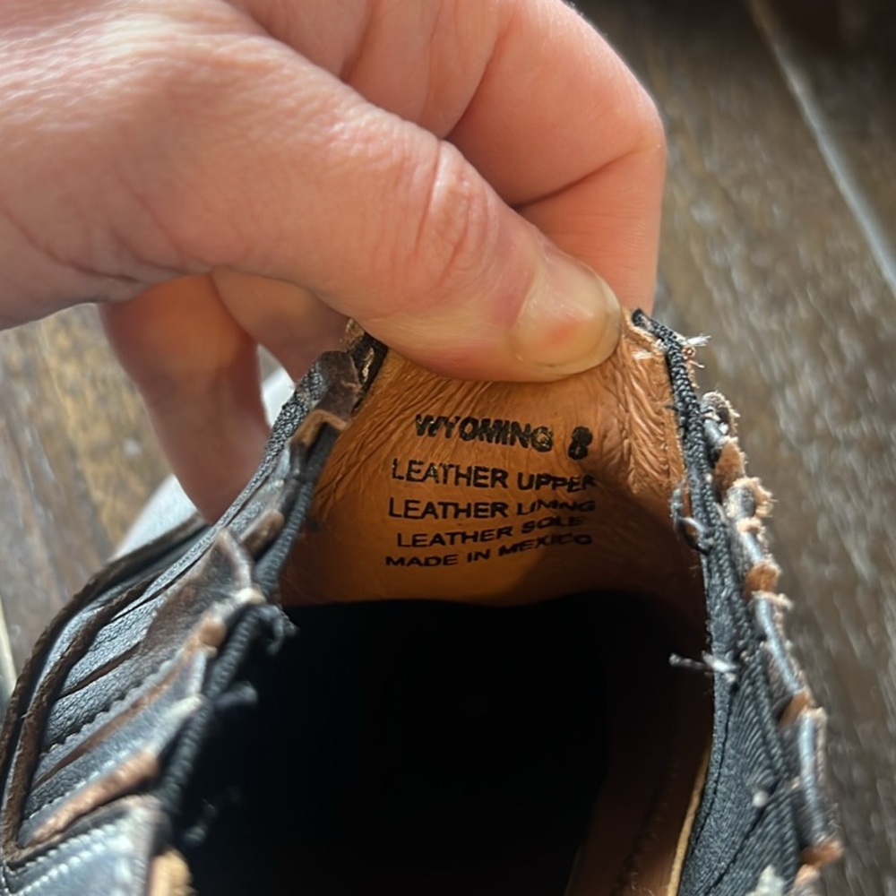 FreeBird Wyoming Short Ankle Cowboy Boots - Picture 4 of 6